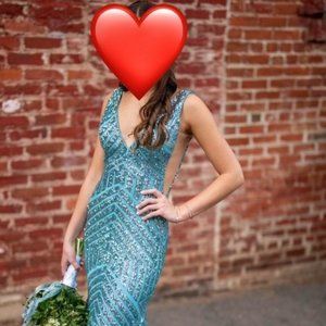 AUTHENTIC Jovani 59762 - Worn Once Excellent Condition Size 2
